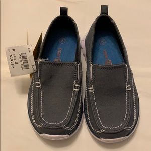 Boys Navy Shoes (size 8)
